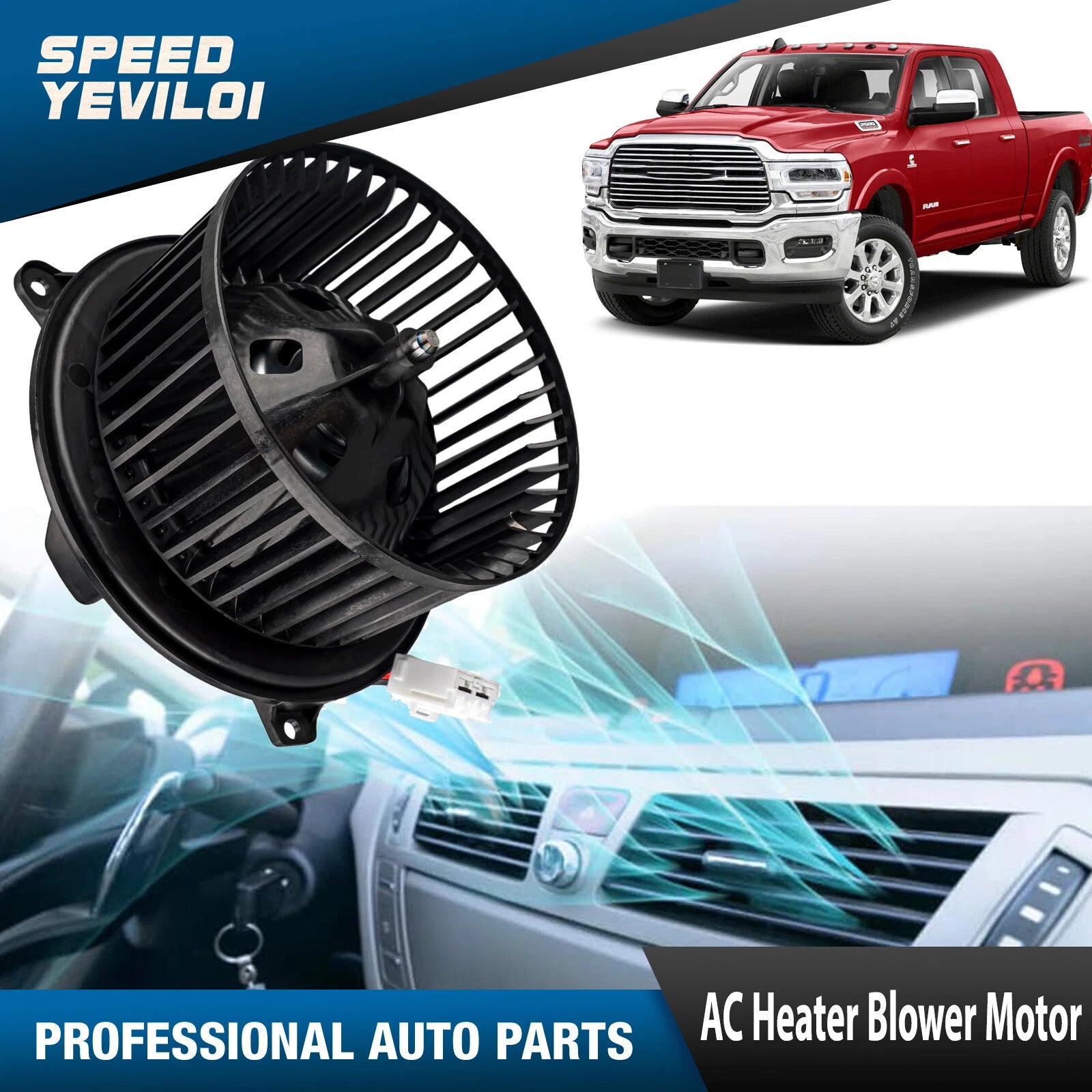 HVAC Blower Motor Fan Cage for Dodge Dart (2013–2016)