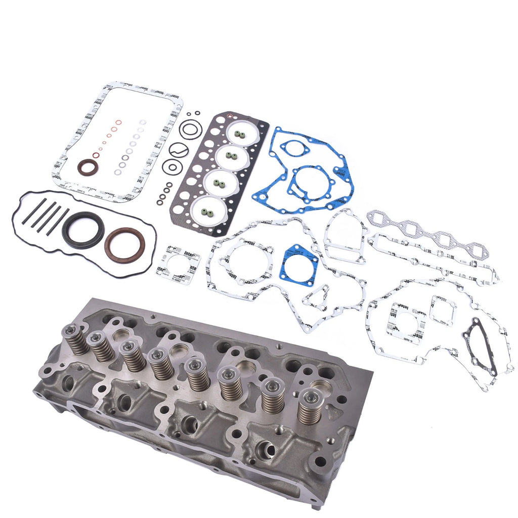 Complete Cylinder Head Assembly & Gasket Kit for Mitsubishi S4L (YYYY–YYYY)