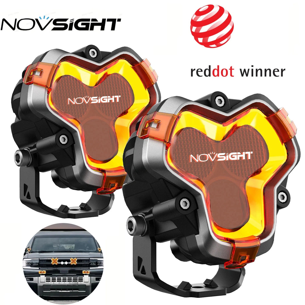 2X 3" LED Work Light Bar Pod for SUV Truck Jeep (2010–2023)