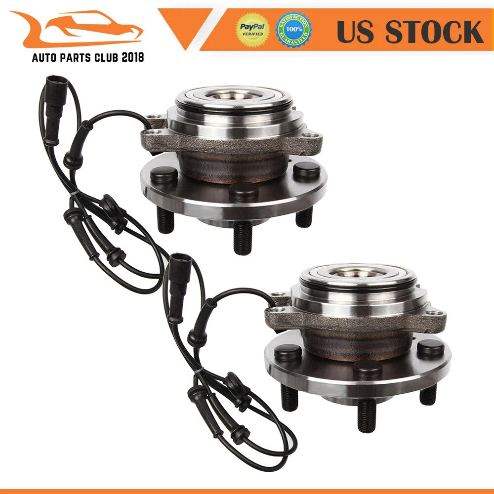 2 Front Wheel Hub Bearing Assembly for Land Rover Discovery (1999–2004) W/ABS