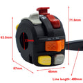 Left Handlebar Switch 4012435 for Polaris Sportsman 500 550 850 (2011–2014)