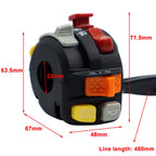 Left Handlebar Switch 4012435 for Polaris Sportsman 500 550 850 (2011–2014)