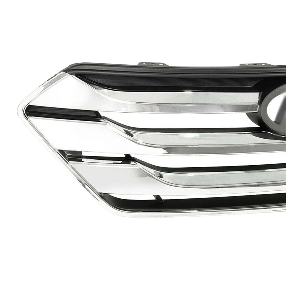 Front Bumper Upper Grille for Hyundai Santa Fe Sport (2013–2016) - Chrome
