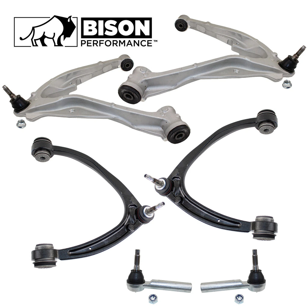 6pc Control Arms Tie Rods Kit for Chevy GMC