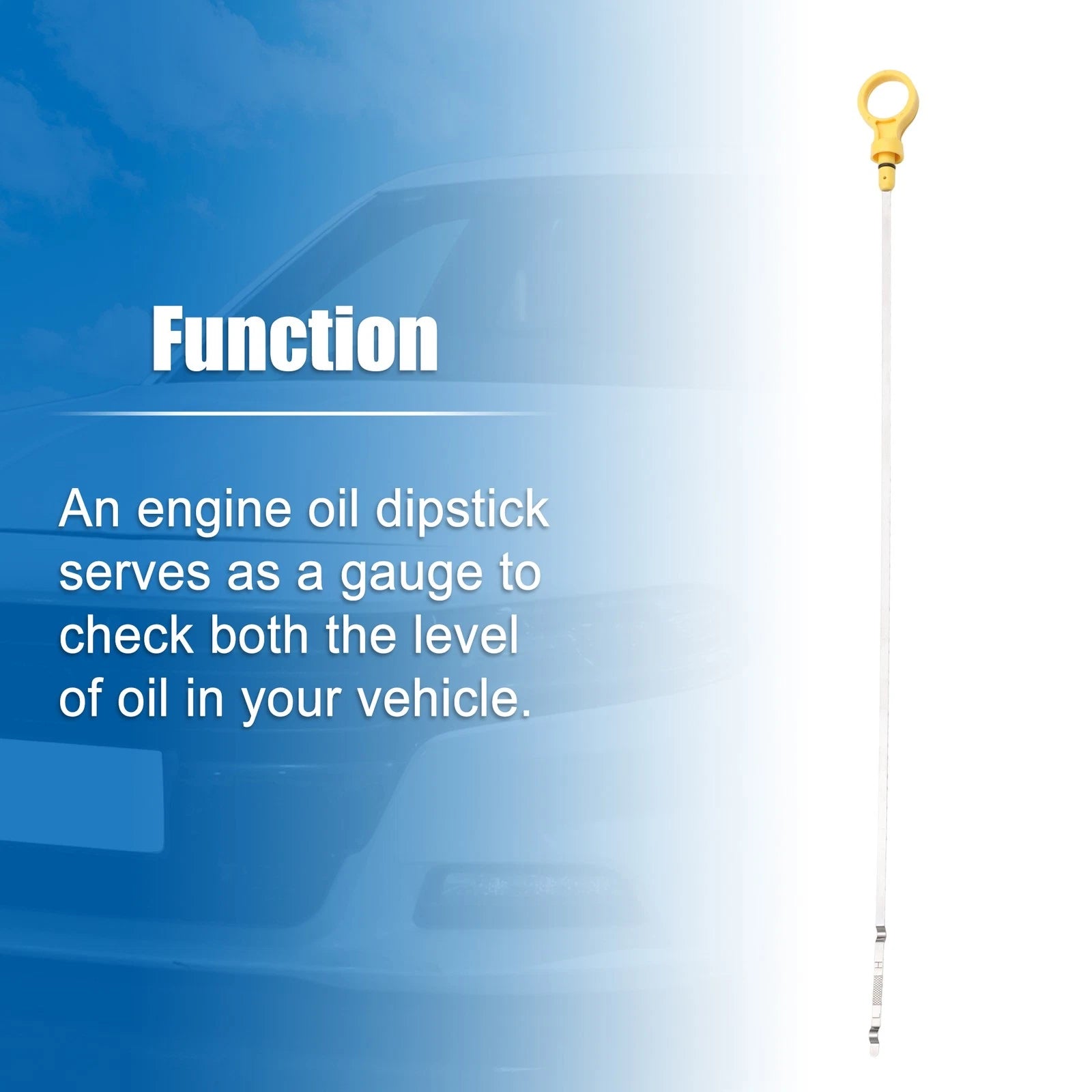 Engine Oil Level Indicator Dipstick for Nissan Sentra 1.8L-L4 (2000–2006) No. 11140-8U300