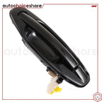 Rear Right Exterior Door Handle for Hyundai Santa Fe (2001-2006) Black
