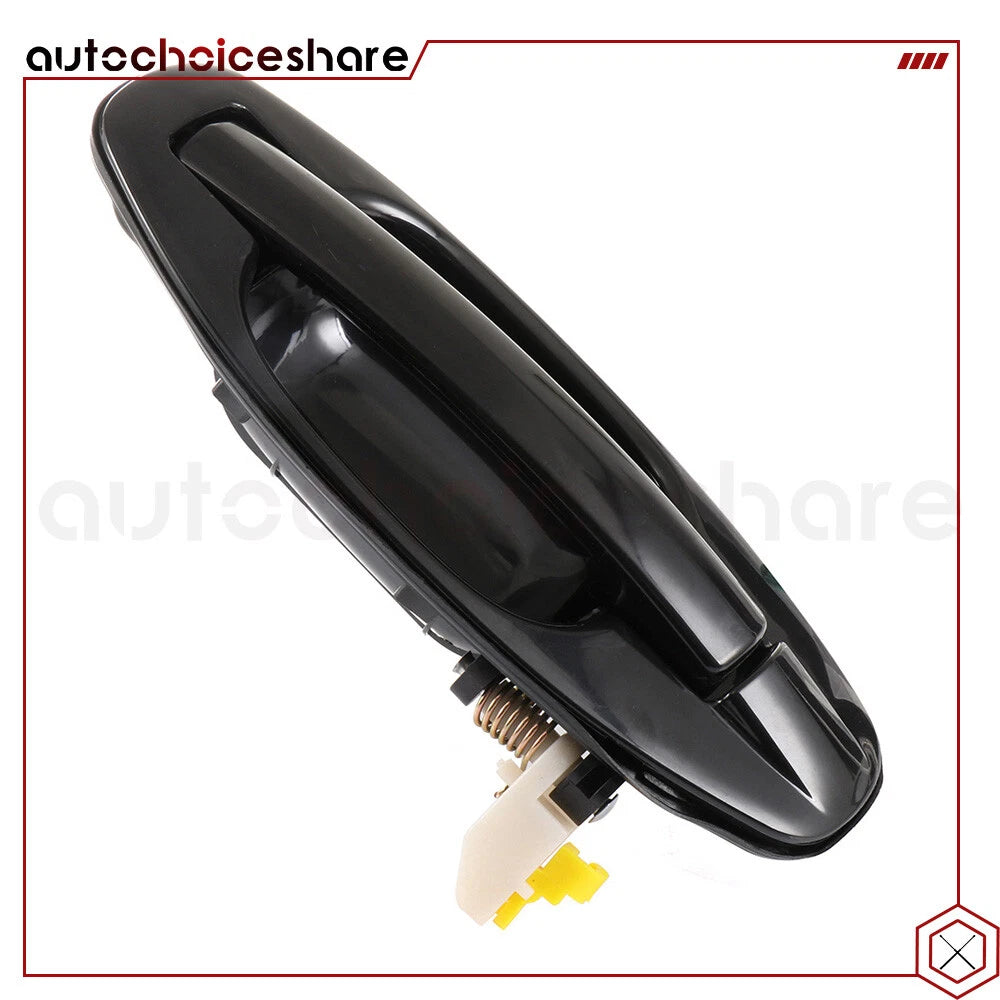 Rear Right Exterior Door Handle for Hyundai Santa Fe (2001-2006) Black