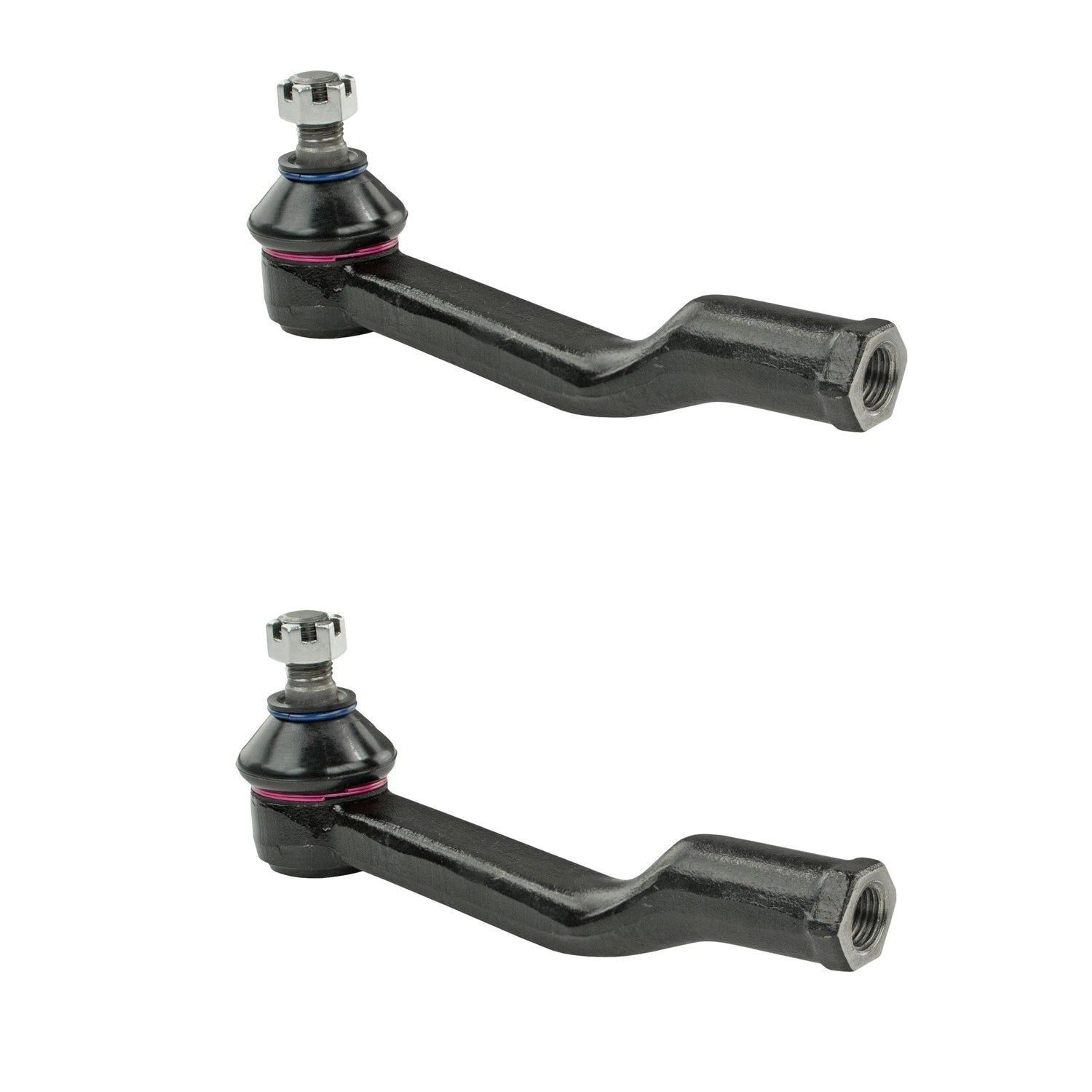 Set of 2 Inner Steering Tie Rod Ends for Mazda 626 GLC RX-7 (1979–1985)