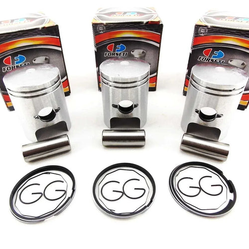 0.5mm O/S FORSETI PISTON KIT & 45.5mm RINGS for KAWASAKI S1 KH250 (73-76)