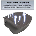 Driver Bottom Cloth Seat Cover for GMC Sierra 1500 2500 (2003–2007) Dark Grey