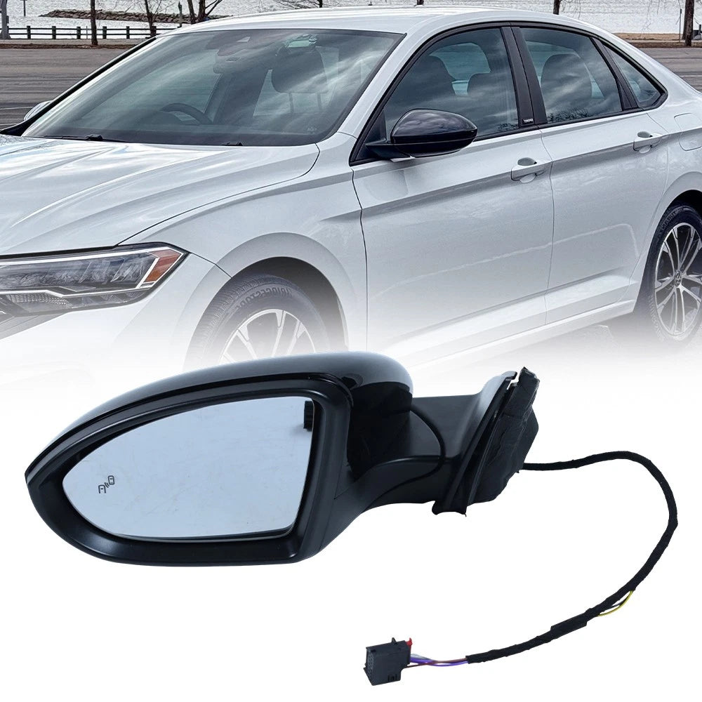 Heated Driver Left Side Mirror for VW Jetta (2019–2023)