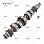 Camshaft for Yamaha 9.9-15HP Outboard (66M-12170-00, Mercury 834956, Parsun F15-070)
