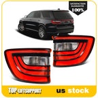 Rear Pair LED Tail Lights for Dodge Durango (2014–2025)