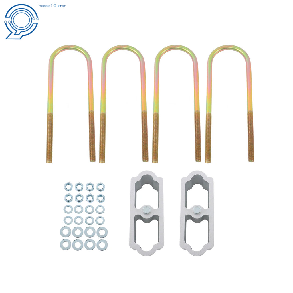 2" Drop Lowering Blocks U Bolts Kit for Chevy Belair Nomad 150 210 (1955–1957)