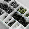 223PCS Fastener Clip Screw Bolt Kit for Motor Sportbike Windscreen Fairing