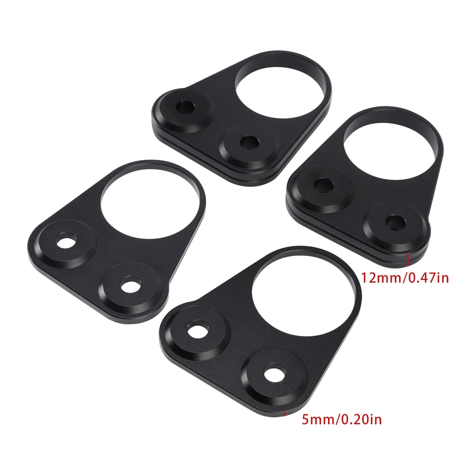 17mm Handlebar Riser Spacers Kit for Suzuki GSX 1300 R Hayabusa (2008–2020)