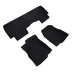 All-Weather Floor Mats for Acura RDX (2019–2025) Black TPE Anti-Slip