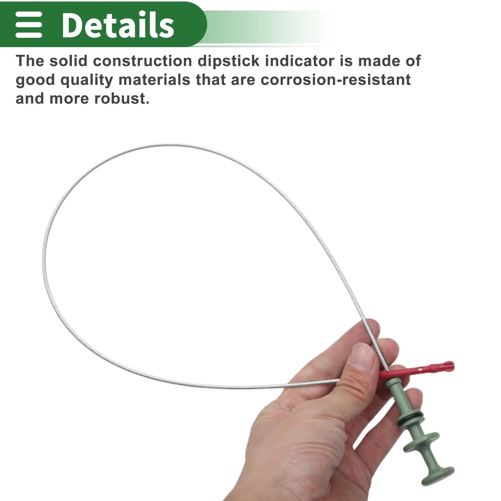 Oil Level Dipstick No. 2720100972 for Mercedes-Benz C300 (2008)