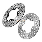 2X Front Brake Disc Rotors for Yamaha Wolverine 350 450 (2006–2010)