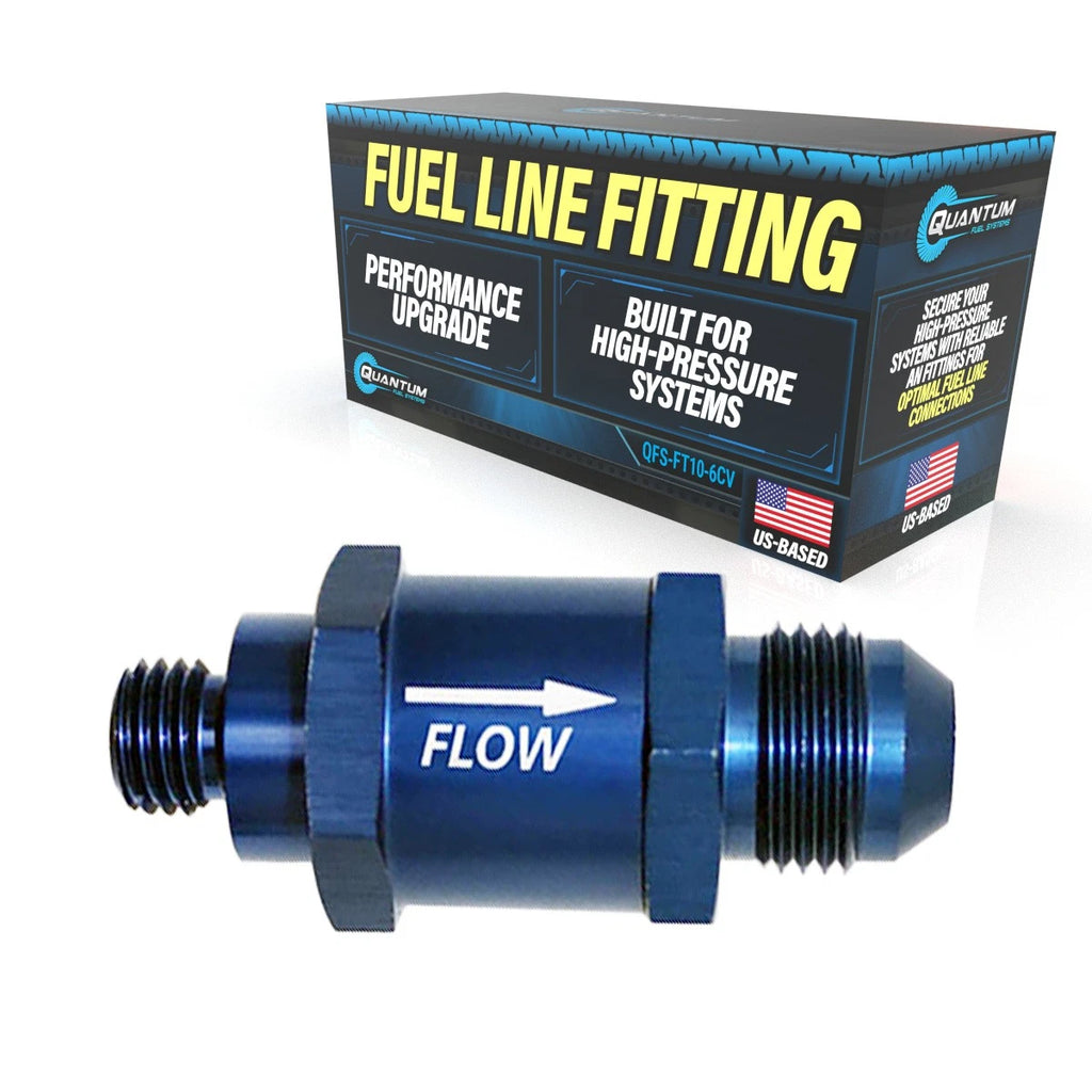 6AN Check Valve for Walbro GSL392 Inline Fuel Pump (M10x1.0)