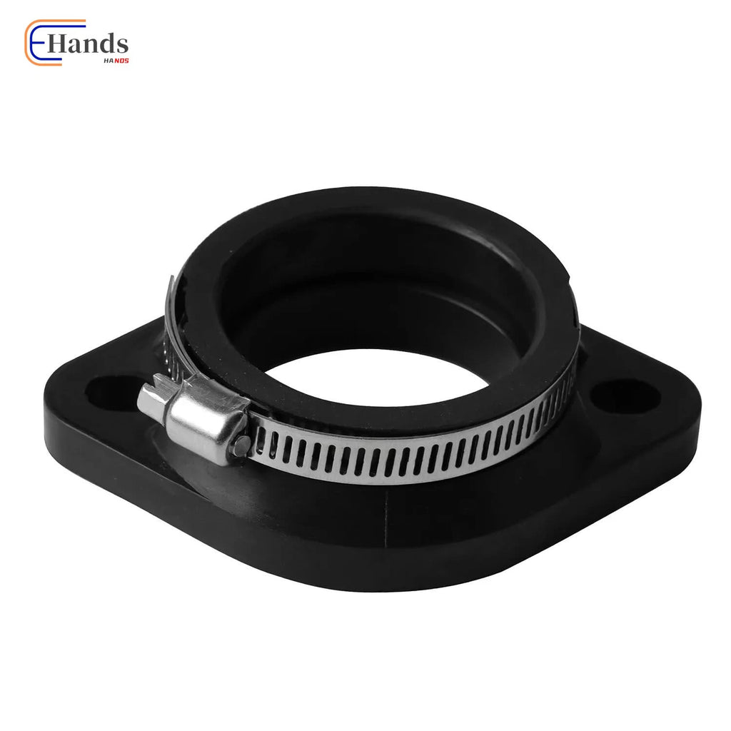 Rubber Manifold Flange 42mm Smoothbore Carb HS42/062-42K for Harley-Davidson