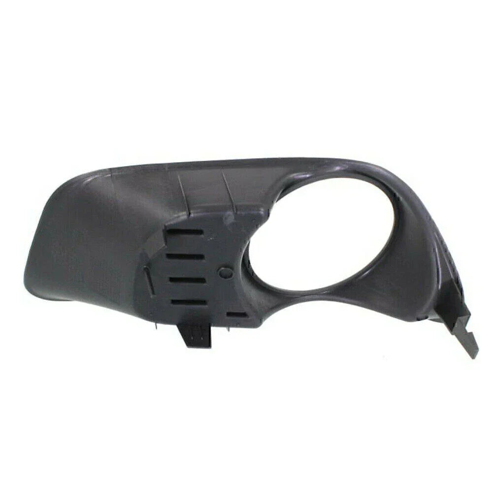 Black Right Side Front Bumper Fog Light Bezels for Dodge Caravan (2011-2017)