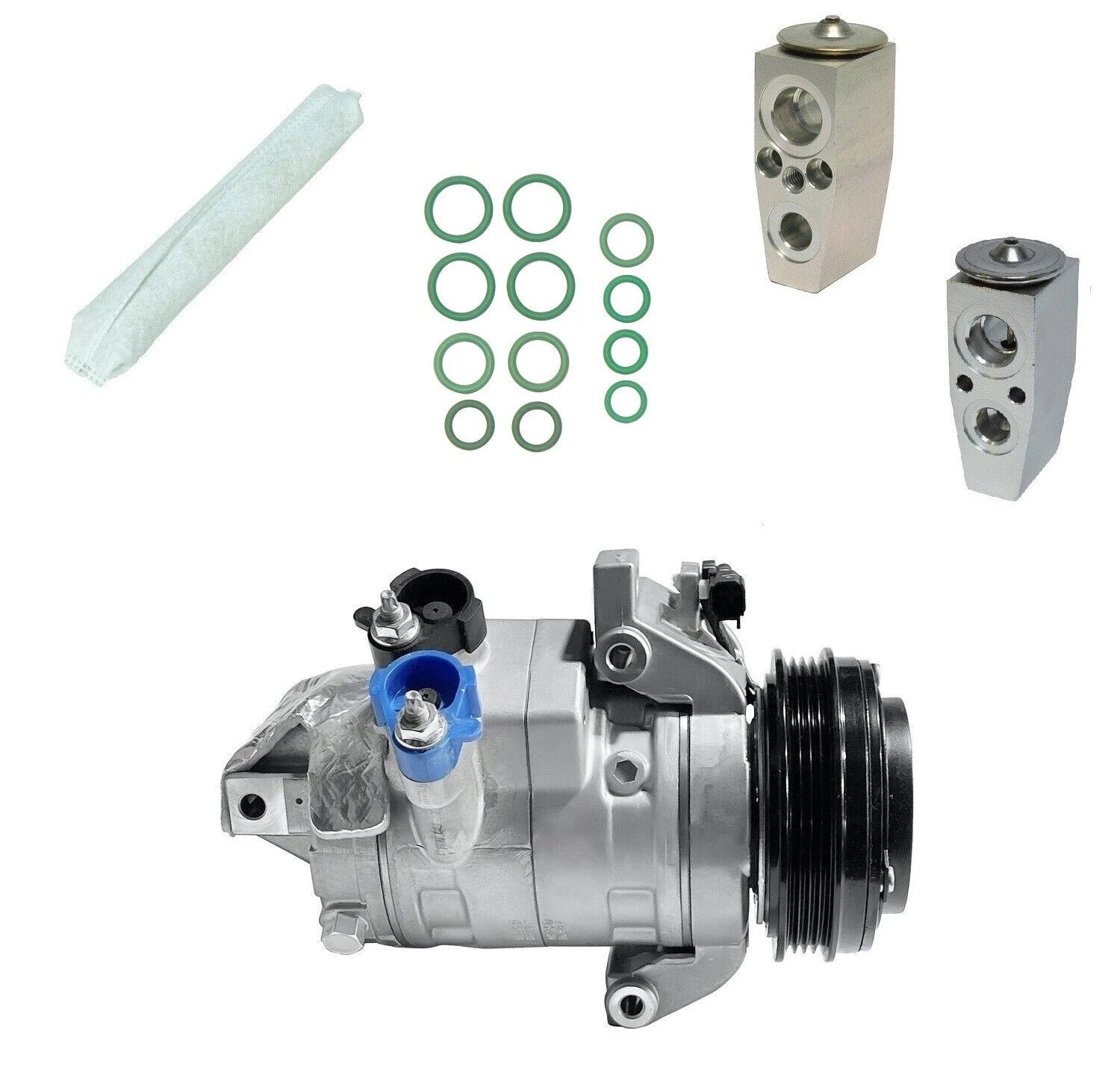 AC Compressor Kit Replacement for Lincoln Navigator 3.5L Turbo (2016-2016)