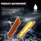 Amber Sequential LED Side Marker Lights for Porsche 911 997 987 (2005–2012)