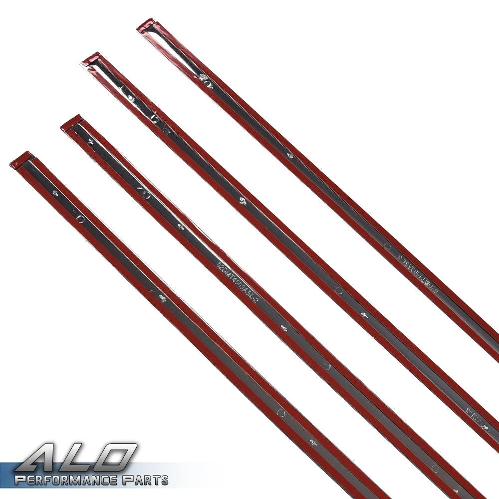 Set of 4 Body Side Molding Trim for Silverado/Sierra Crew Cab