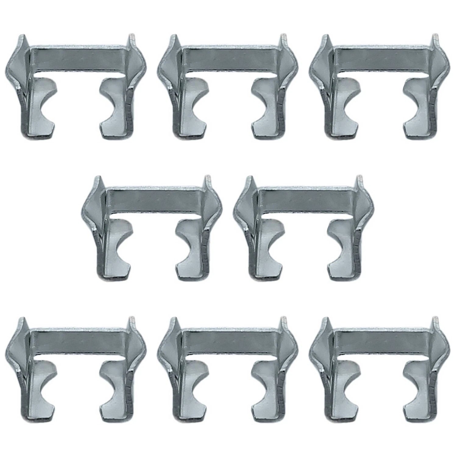 8pc Fuel Injector Clip Set for Ford Lobo 5.4L V8, Mustang 3.7L V6 (NA)
