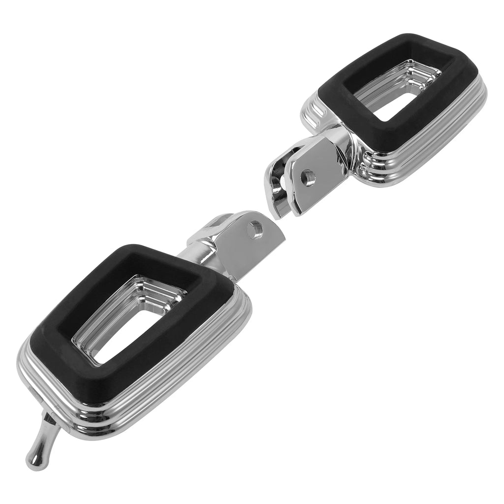 Chrome Footpegs for Harley Softail Low Rider S (2018–2025)