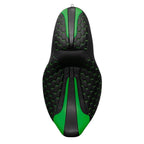 Black Green Driver Passenger Seat for Harley Touring Street Road Glide (09-23)