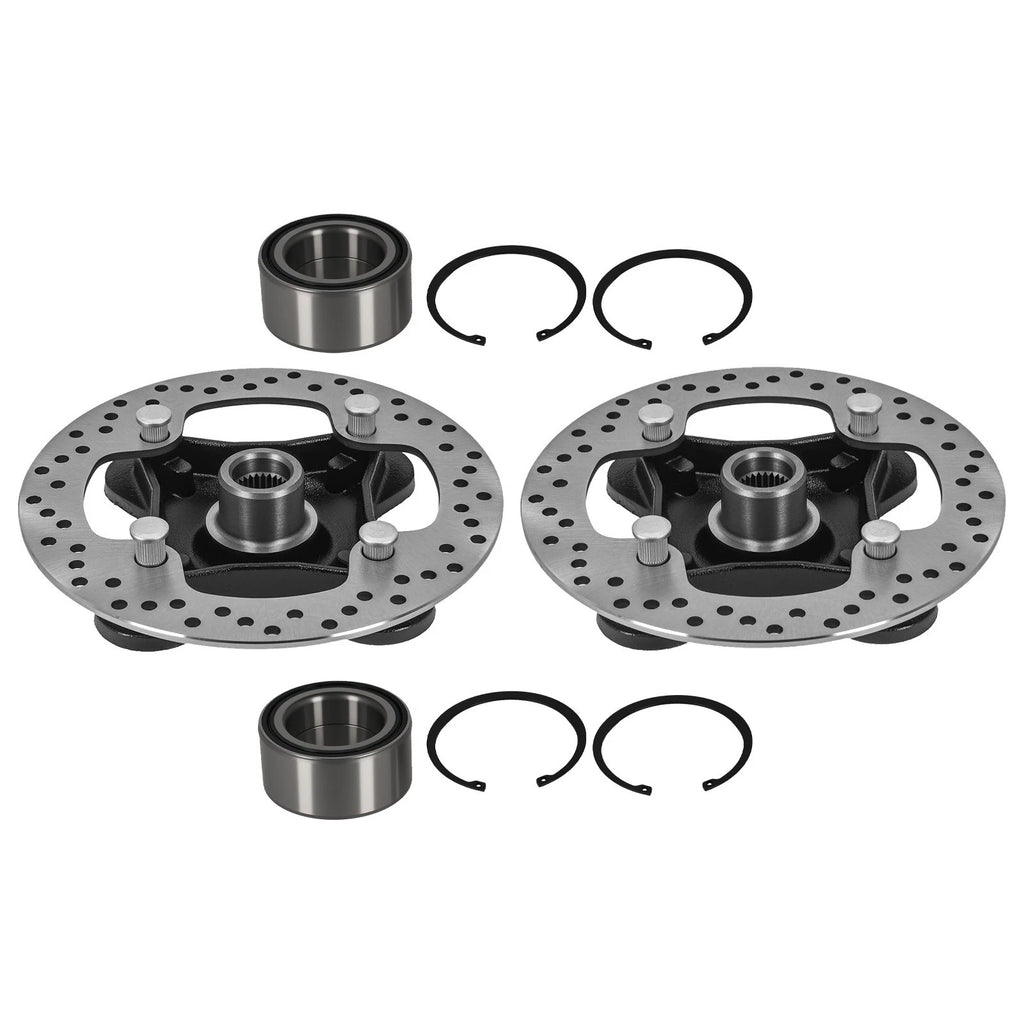 Wheel Hubs Rotor Set for Polaris RZR XP 1000 (2014–2022) W/Bearing