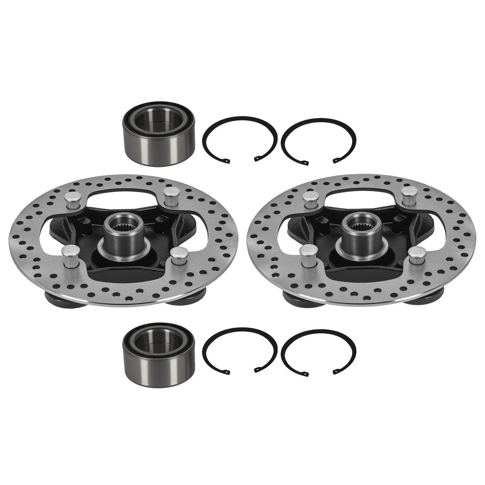 Wheel Hubs Rotor Set for Polaris RZR XP 1000 (2014–2022) W/Bearing