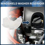 Windshield Washer Reservoir No.A9018690120 for Dodge Sprinter 3500 (2003–2006)