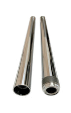 Pro One Chrome Fork Tubes 49mm for Harley Dyna FXD FXDLS (2007–2017)