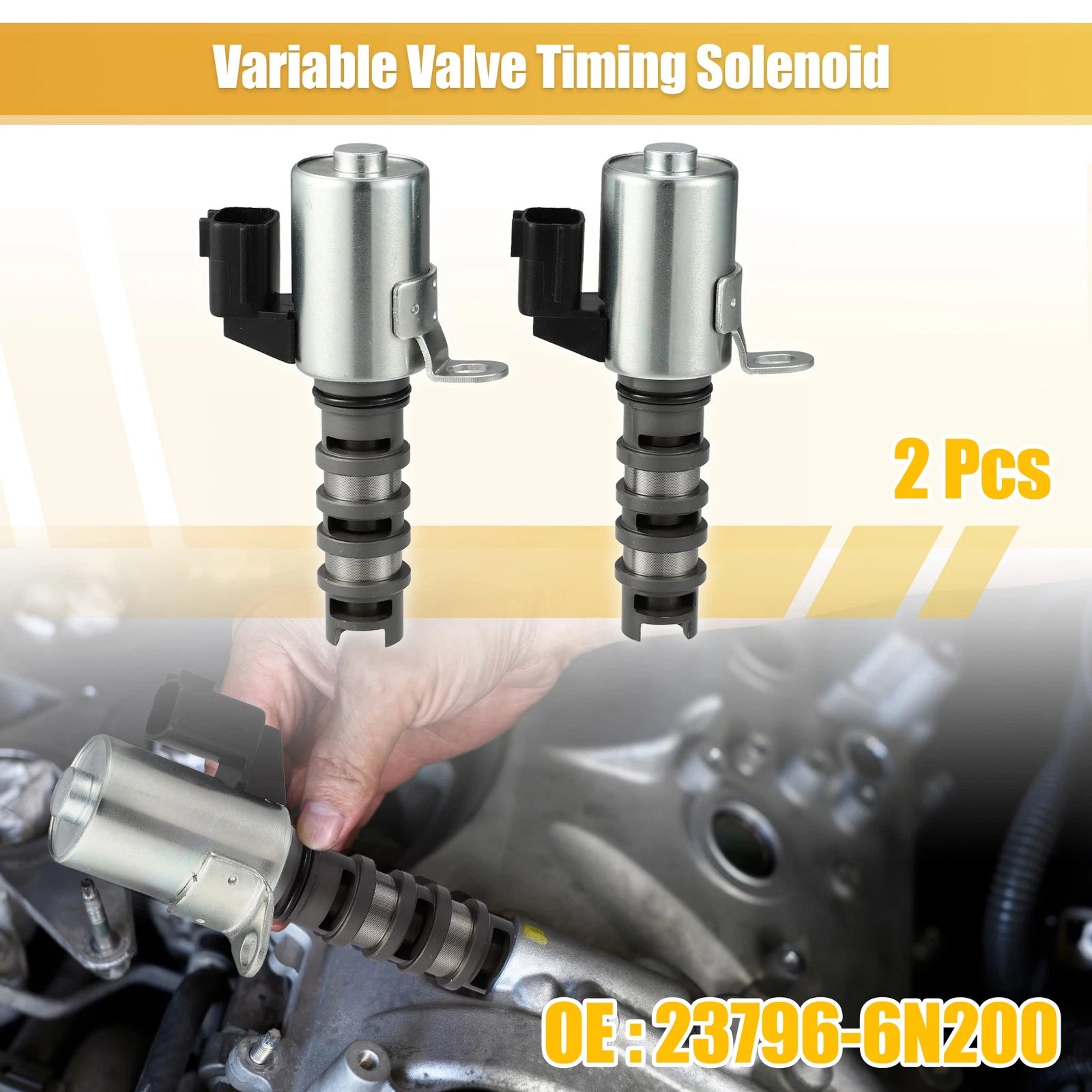 2X Variable Valve Timing Solenoid No. 23796-6N200 for Nissan Altima (2016–2017)