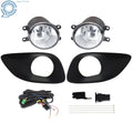 Fog Light Lamps Set for Toyota Yaris Sedan (2007–2011) with Switch Wiring
