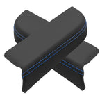 Door Panel Armrest Cover for Honda Pilot (2009–2015) Blue Stitch