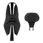 Driver Passenger Seat & Rider Backrest Pad for Harley Electra Glide (2009–2023)