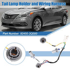 Tail Lamp Holder & Wiring Harness for Hyundai Sonata 4-Door (2011-2014)