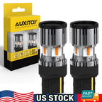2X 7440 Amber LED Turn Signal Bulbs for