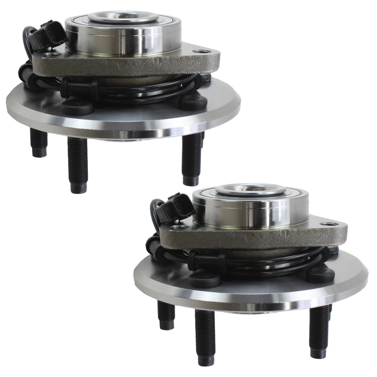 2pc Front Wheel Bearing Hub Assembly for Ram 1500 (2019–2023)