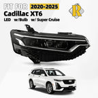 LED Projector Headlight for Cadillac XT6 (2020–2025) Right W/ Super Cruise