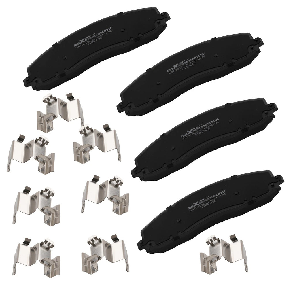 Front Brake Pads Kit for Ford F-250 F-350 F-450 Super Duty (2013–2024)
