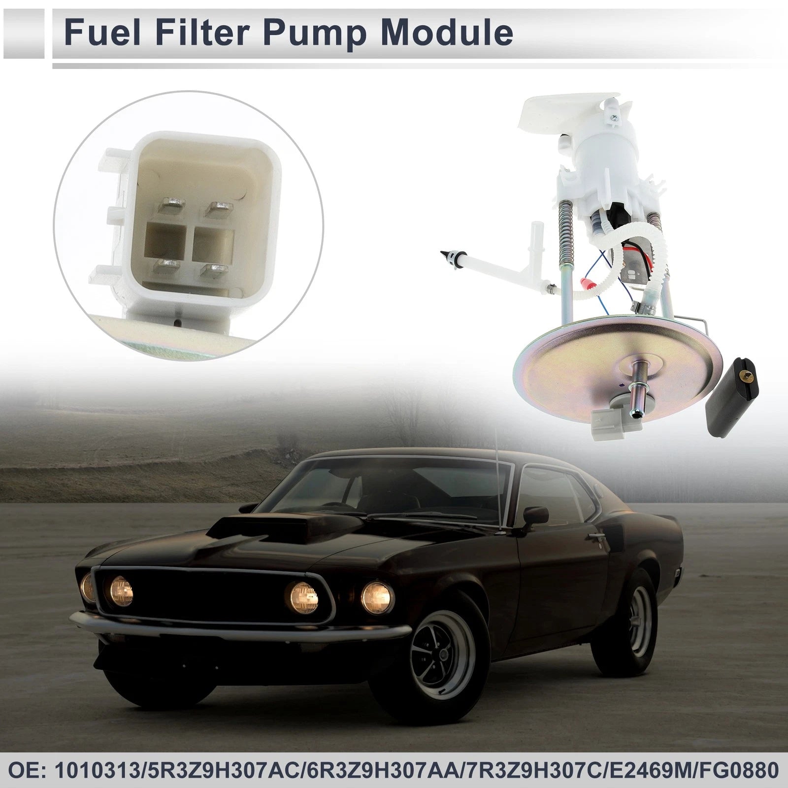 Fuel Pump Assembly for Ford Mustang (2006–2009) V6 4.0L V8 4.6L 5R3Z9H307AC