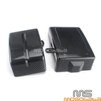 Carbon Side Battery Fairing Cover for Harley Dyna Fat Bob FXDF (2006-2017)