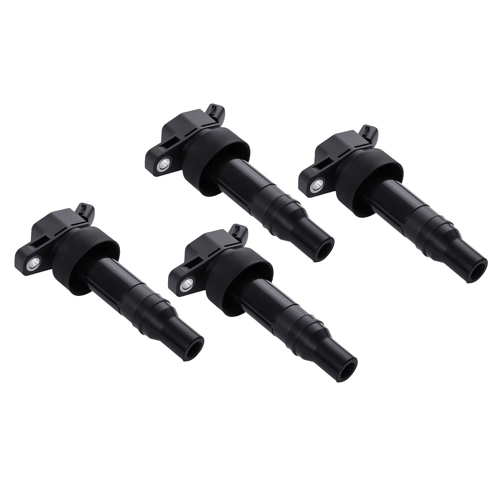 4x Ignition Coil Set for Hyundai Accent (2012–2020) C1803 12V Black
