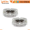 Brake Calipers w/ Bracket Kit Pair for Chevrolet Silverado 1500 (2001–2007)