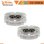 Brake Calipers w/ Bracket Kit Pair for Chevrolet Silverado 1500 (2001–2007)